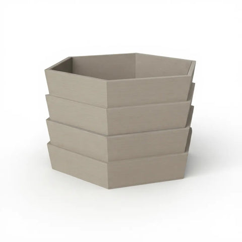 Hexagon Ridge Planter